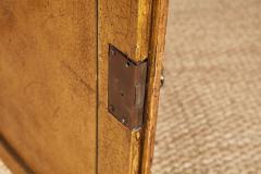 Early 19th c English Painted Waterfall Bookcase Cabinet - 4118688