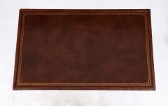 Early 19th c English Two Drawer Leather Top Writing Table - 4562469
