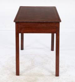Early 19th c English Two Drawer Leather Top Writing Table - 4562478