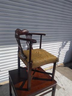 Early 19th century Walnut Chippendale Corner Chair - 3844660