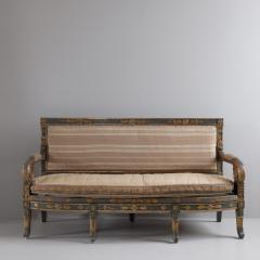 Early 19th century carved wood sofa - 4113532