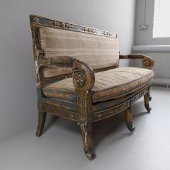 Early 19th century carved wood sofa - 4113533