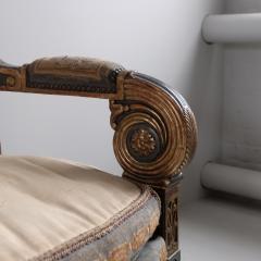 Early 19th century carved wood sofa - 4113535