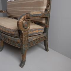 Early 19th century carved wood sofa - 4113540