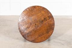 Early 19thC English Sycamore Top Cricket Table - 3892870