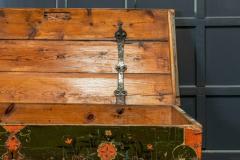 Early 19thC Swedish Marriage Dowry Chest - 1946616