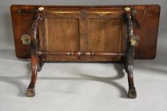 Early 19thc French Empire mahogany sofa table - 4787783