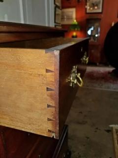 Early 20C Irish Georgian Style Mahogany Low Boy  - 4128263