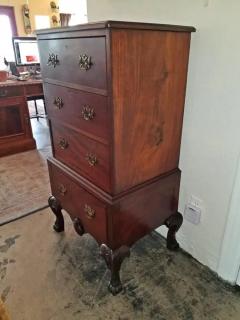 Early 20C Irish Georgian Style Mahogany Low Boy  - 4128281