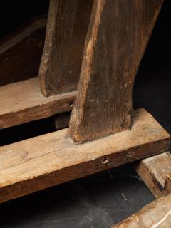 Early 20th C Antique Wooden Rocking Horse - 1867106