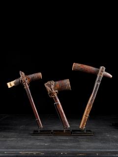Early 20th C DRC Selection of three Bark cloth Beaters - 2000461