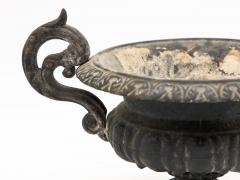 Early 20th C French Cast Iron Garden Urn - 3567941