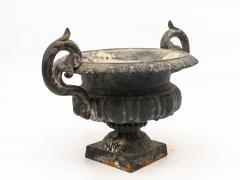 Early 20th C French Cast Iron Garden Urn - 3567945