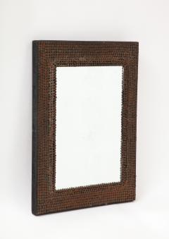 Early 20th C Mirror Studded with Nails France - 3278771