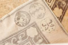Early 20th Century Anmal Motifs Camel Background Chinese Handmade Wool Rug - 2451219
