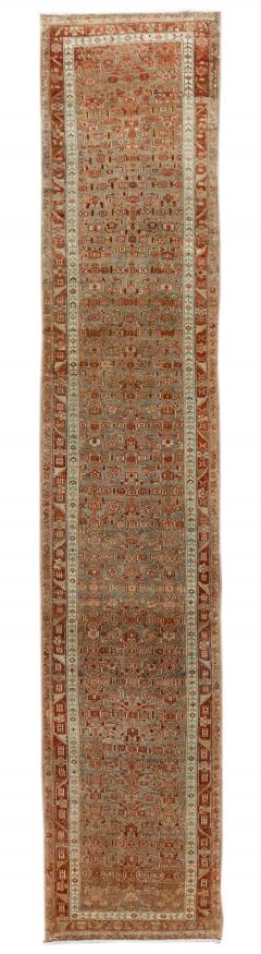 Early 20th Century Antique Malayer Wool Runner Rug 3 x 16 - 1432915