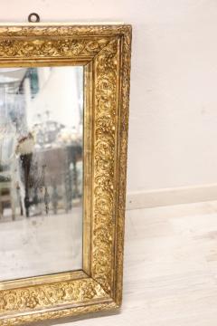 Early 20th Century Art Nouveau Gilded Wood Wall Mirror - 2955544