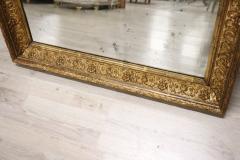 Early 20th Century Art Nouveau Gilded Wood Wall Mirror - 2955546