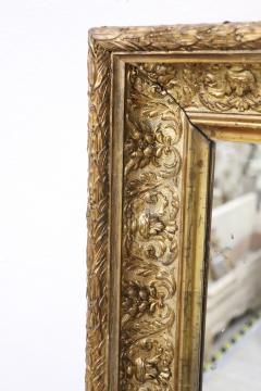 Early 20th Century Art Nouveau Gilded Wood Wall Mirror - 2955550