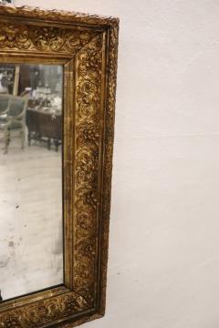 Early 20th Century Art Nouveau Gilded Wood Wall Mirror - 2955553