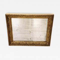 Early 20th Century Art Nouveau Gilded Wood Wall Mirror - 2962749