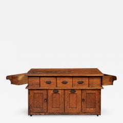 Early 20th Century Bakers Cabinet with Winged Doors - 421878