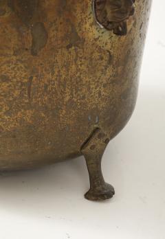 Early 20th Century Bronze Coal Scuttle Log Holder - 4125222