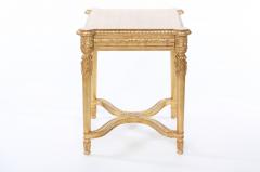 Early 20th Century Carved Giltwood End Table - 1820875