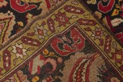 Early 20th Century Caucasian Karabagh Rug in Black Red and Yellow - 2449982