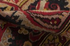 Early 20th Century Caucasian Karabagh Rug in Black Red and Yellow - 2449983