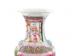 Early 20th Century Chinese Export Famille Rose 100 Boys Porcelain Floor Vase - 4552216