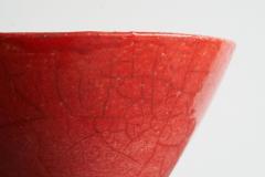 Early 20th Century Craquel Glazed Sang de Boeuf Bowl - 4395761