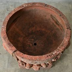 Early 20th Century English Compton Terracotta Pot on Pedestal - 4798569