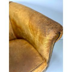 Early 20th Century European Leather Club Chairs - 3396238