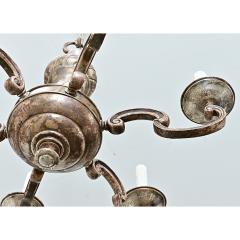 Early 20th Century French Bronze Chandelier - 4798197