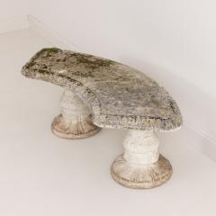 Early 20th Century French Concrete Garden Bench - 3087894