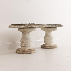 Early 20th Century French Concrete Garden Bench - 3087896