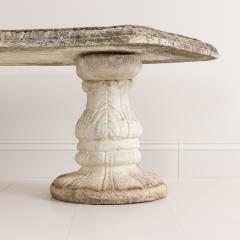 Early 20th Century French Concrete Garden Bench - 3087897