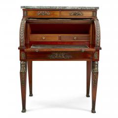 Early 20th Century French Empire Style Roll Top Desk - 2776170