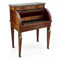 Early 20th Century French Empire Style Roll Top Desk - 2776180