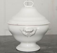 Early 20th Century French Ironstone Tureen - 1539251