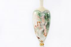 Early 20th Century French Porcelain Pair Table Lamps - 1836577