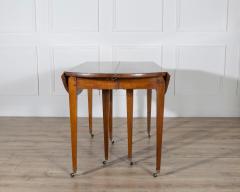 Early 20th Century French Restoration Style Solid Walnut Extension Dining Table - 4367818