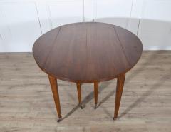 Early 20th Century French Restoration Style Solid Walnut Extension Dining table - 4367711