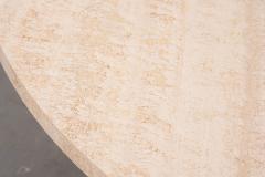 Early 20th Century French Round Stone Dining Table - 504161