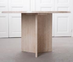 Early 20th Century French Round Stone Dining Table - 504162