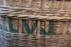 Early 20th Century French Wicker Grape Harvesting Basket - 4096800