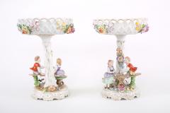 Early 20th Century German Porcelain Decorative Pieces - 1943972