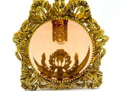 Early 20th Century Gilt Brass Glass Vanity Set - 2715074