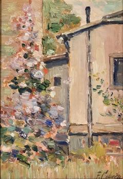 Early 20th Century Impressionist Oil Painting - 4648205
